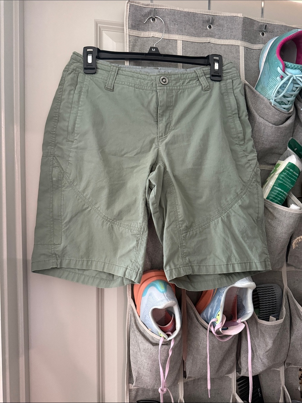 Kuhl Women’s Sage Green Outdoor Bermuda Shorts